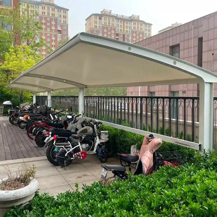 东光县膜结构电动车棚